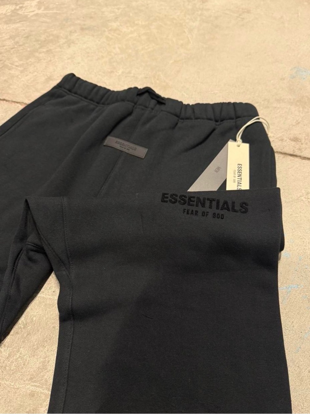 Essentials Fear of God Black Men's Joggers Sweatpants